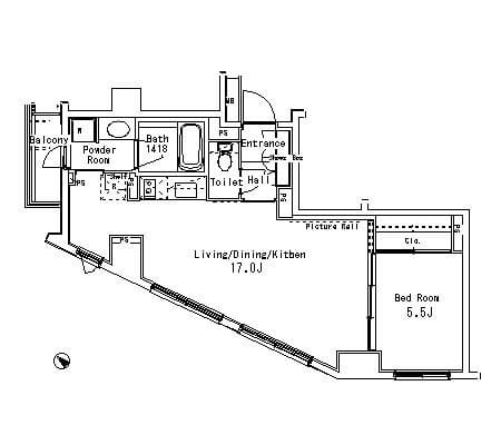パークアクシス六本木檜町公園 403