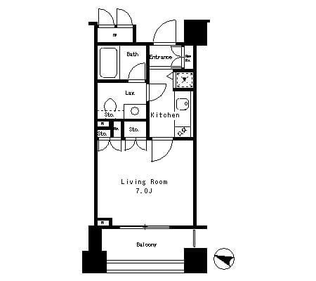 パークアクシス麻布仙台坂 205
