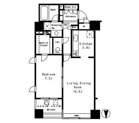 パークアクシス麻布仙台坂 801