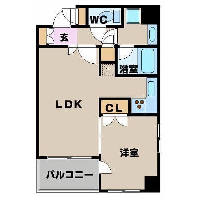 パレステュディオ渋谷ステーションフロント 501 間取り図