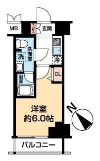 LUMEED横濱末吉町 803 間取り図