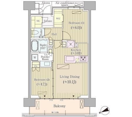 ジオ四谷荒木町 703