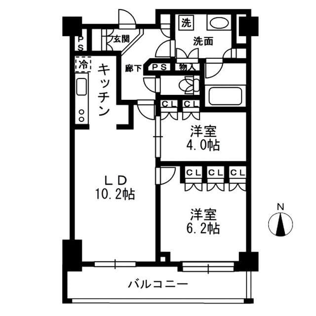 レジディア中落合B棟 610