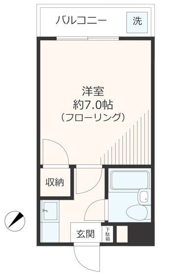 アーバンフラッツ白山の写真