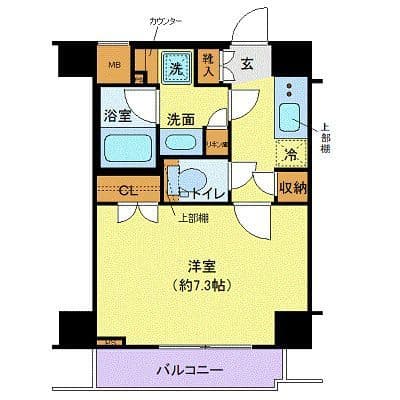 ガリシア用賀 502 間取り図
