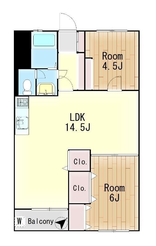 篠原コーポラスA棟の写真