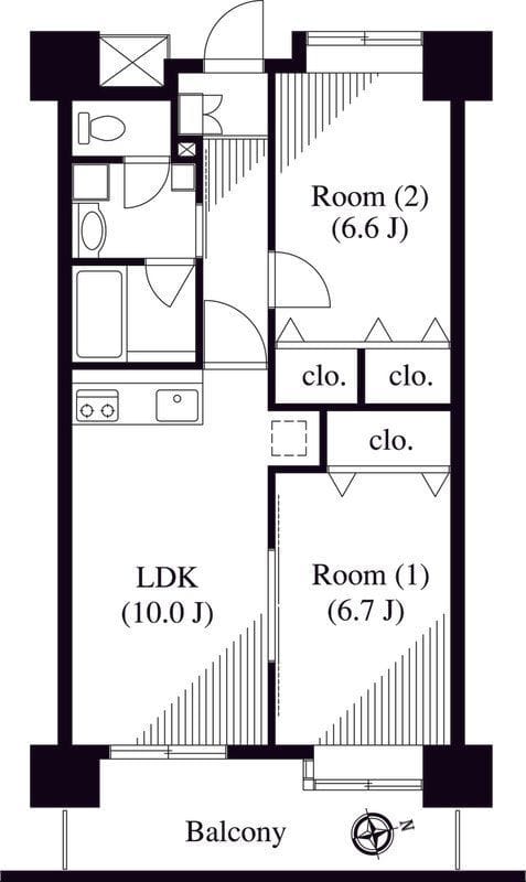 タケノヤハイツ錦町 903