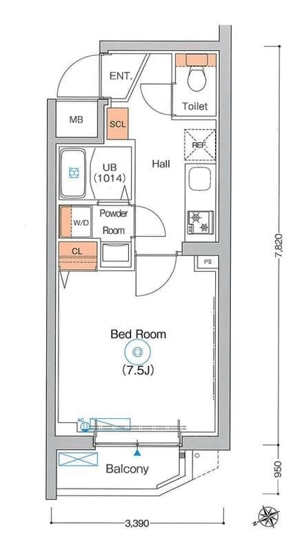 エストゥルースプラス川崎 103