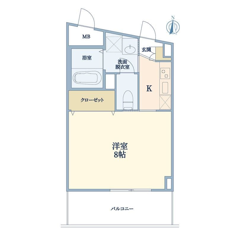 グランツ松嶋 301 間取り図