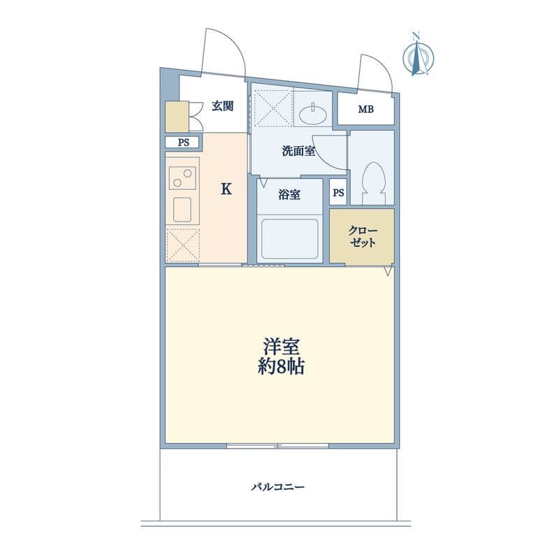 グランツ松嶋 502 間取り図