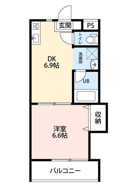 第7島田マンション 205 間取り図