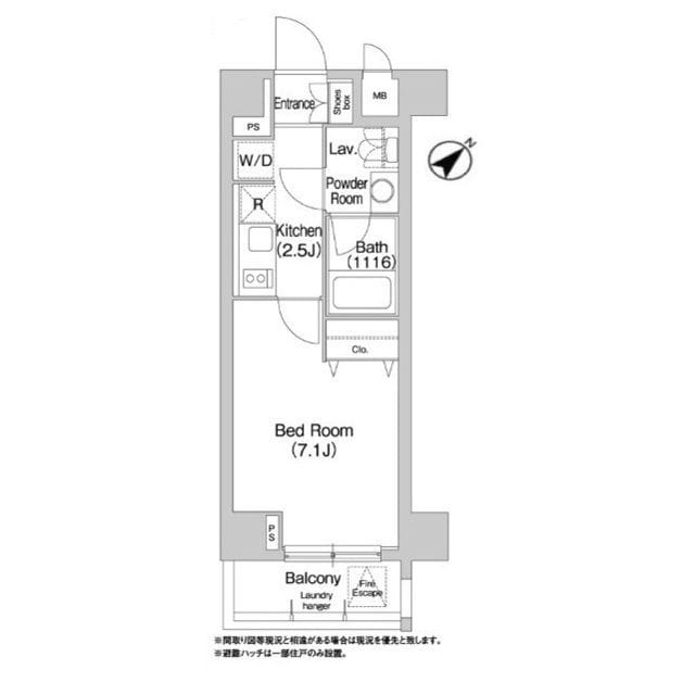 コンフォリア豊洲 0229 間取り図