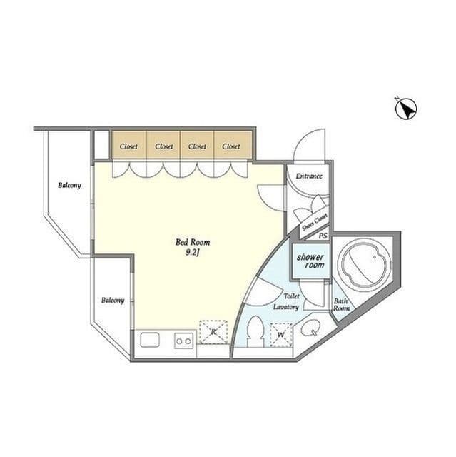 KDXレジデンス学芸大学 301 間取り図