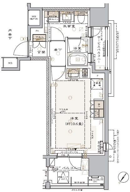 グランリビオ表参道 302