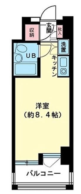 ルネ御苑プラザ 606 間取り図