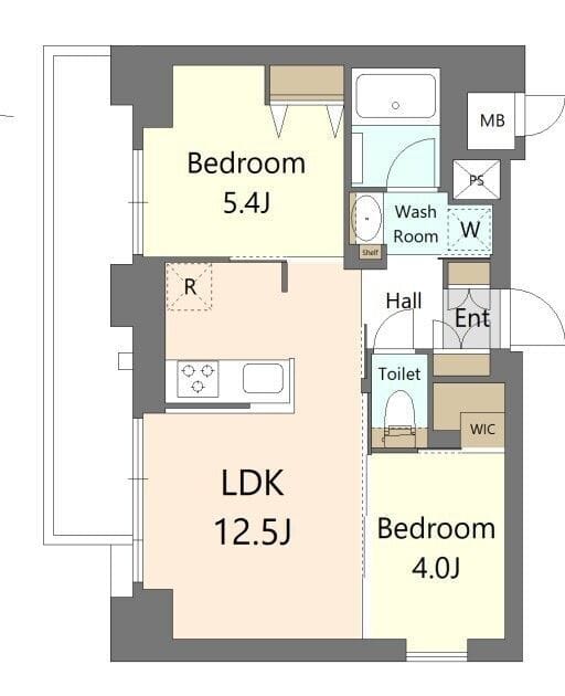 S-RESIDENCE王子enable 902 間取り図