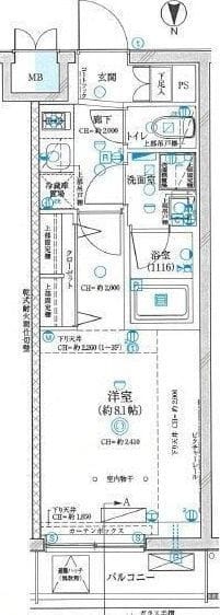GRAN PASEO神楽坂Ⅱ 404