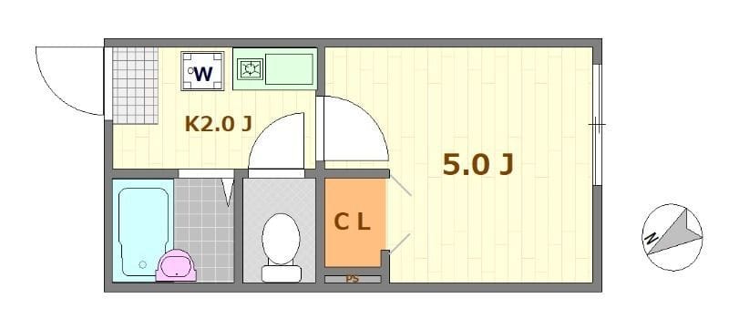 ノーザンロード江北 102