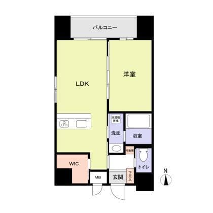 TAZ Building 402 間取り図
