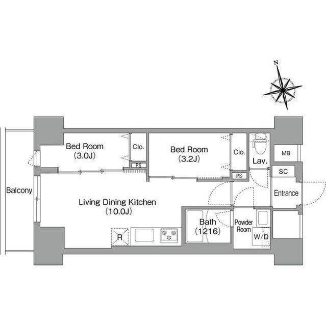 コンフォリア・リヴ南砂町EAST 0305