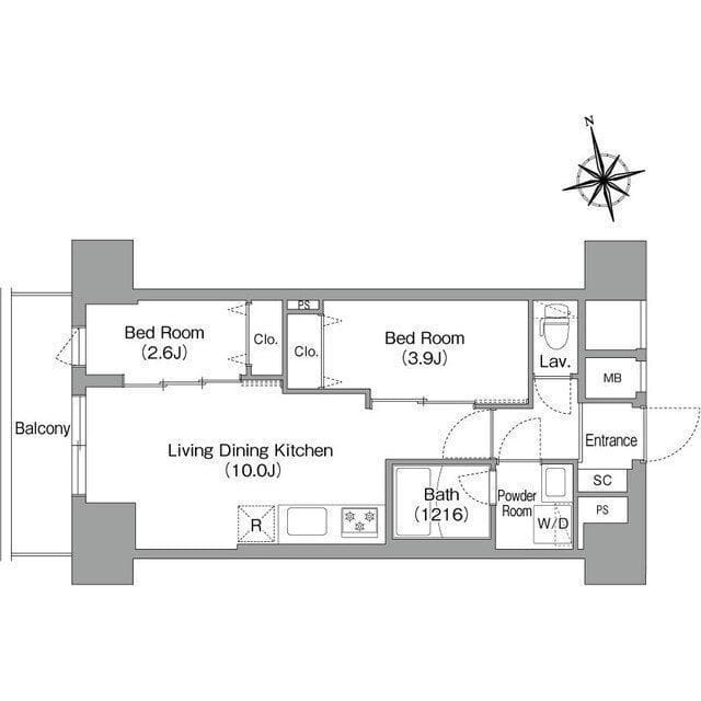 コンフォリア・リヴ南砂町EAST 0308