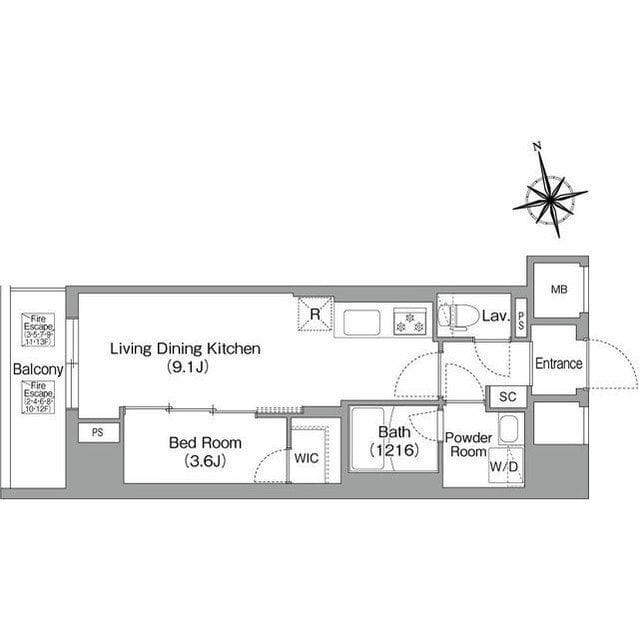 コンフォリア・リヴ南砂町EAST 0901