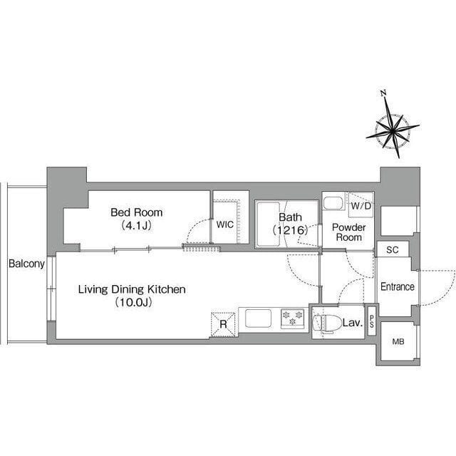 コンフォリア・リヴ南砂町EAST 1107