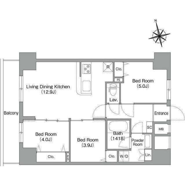 コンフォリア・リヴ南砂町EAST 1109