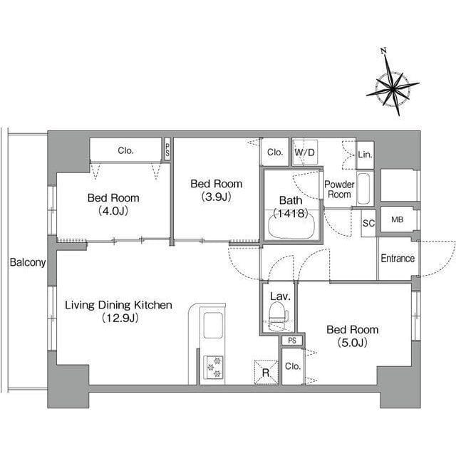 コンフォリア・リヴ南砂町EAST 1110