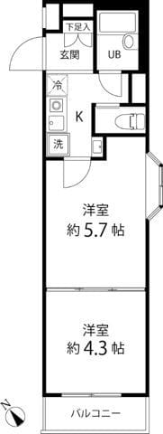 T's garden EBISU(旧カルチェブラン恵比寿) 306