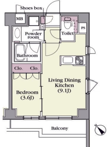 プラチナコート中目黒 301