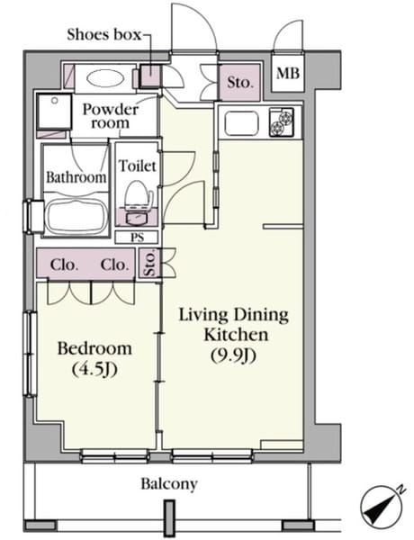 プラチナコート中目黒 409