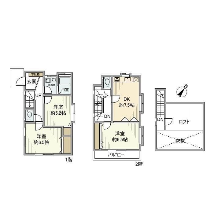 石神井台戸建 0 間取り図