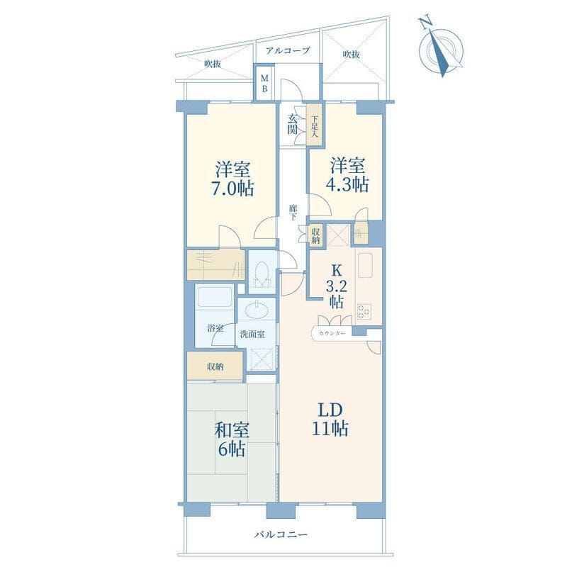 フジトピア目黒祐天寺 203