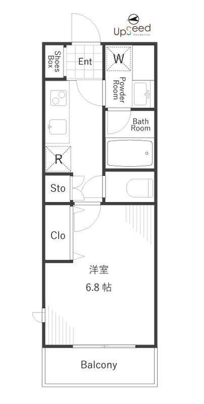 ベラスウィータ高田馬場 314 間取り図