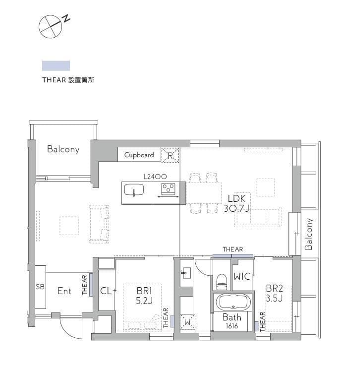 THE GRANDUO FUTAKOTAMAGAWA 203