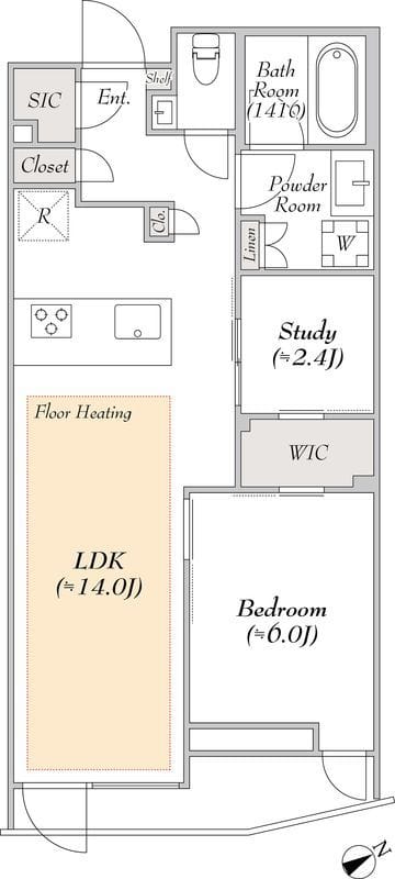 ルミークスイート恵比寿 204