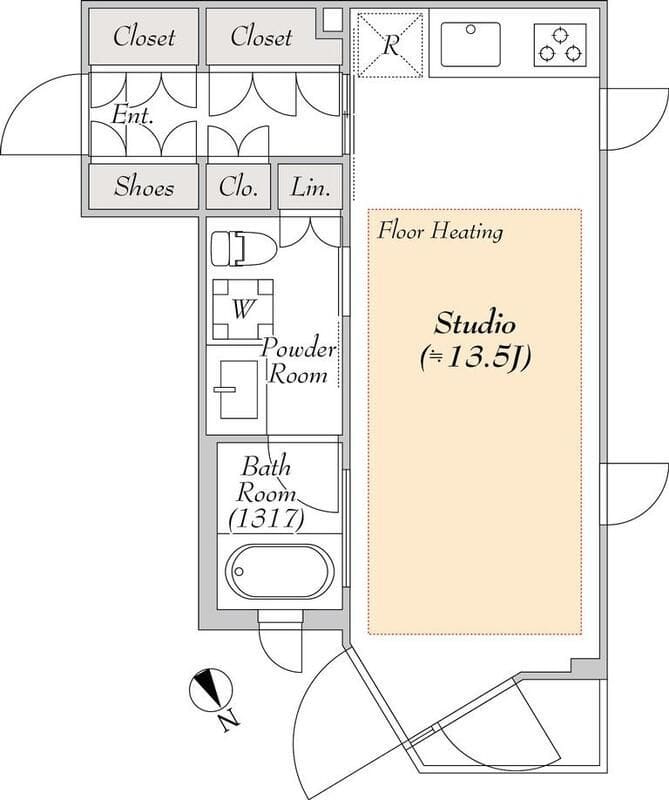ルミークスイート恵比寿 206