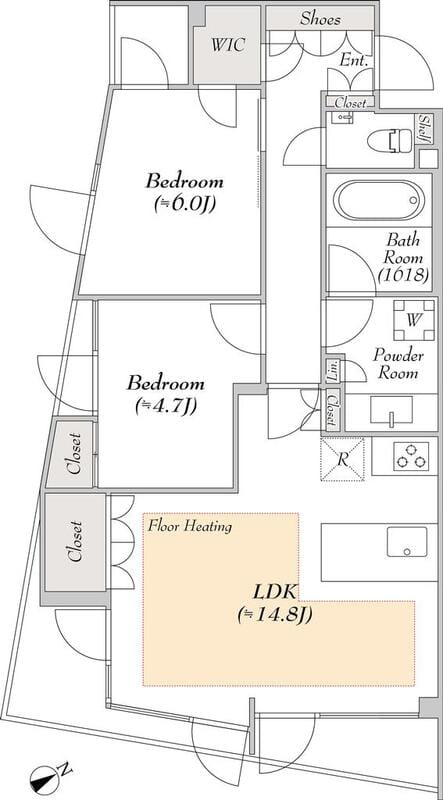 ルミークスイート恵比寿 302