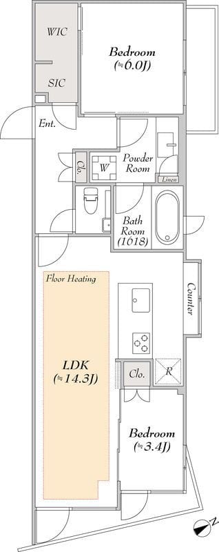 ルミークスイート恵比寿 305