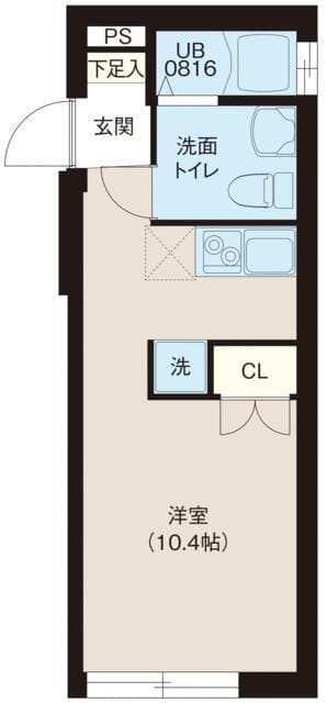 レピュア池袋本町レジデンスEAST 403 間取り図