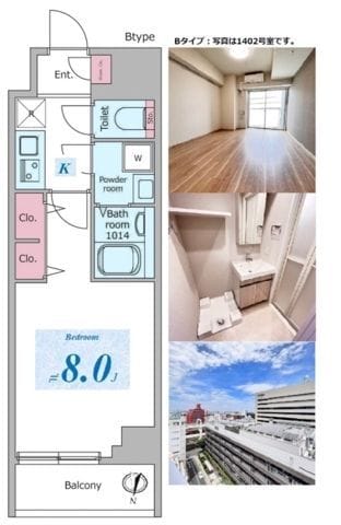ドゥーエ板橋区役所前 1302