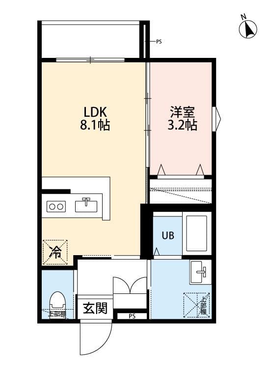robot home 柴又(ロボットホームシバマタ) 101 間取り図
