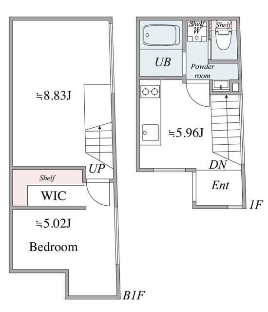 trias228 101 間取り図