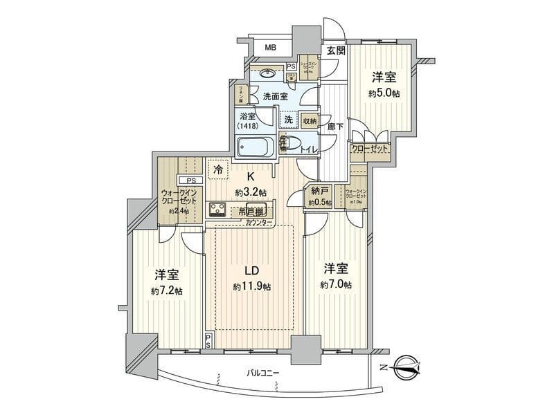 ドリームタワーキュアレジデンス 1102