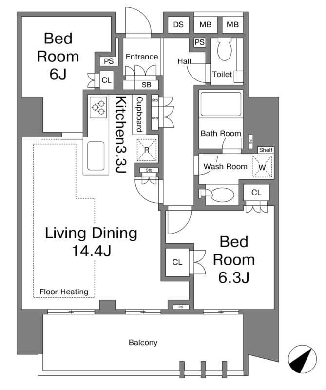 プレミスト東銀座築地アークコートの写真
