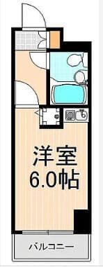 ライオンズマンション元浅草 902 間取り図