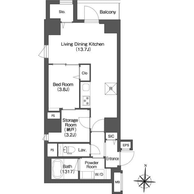 コンフォリア南千住 0202