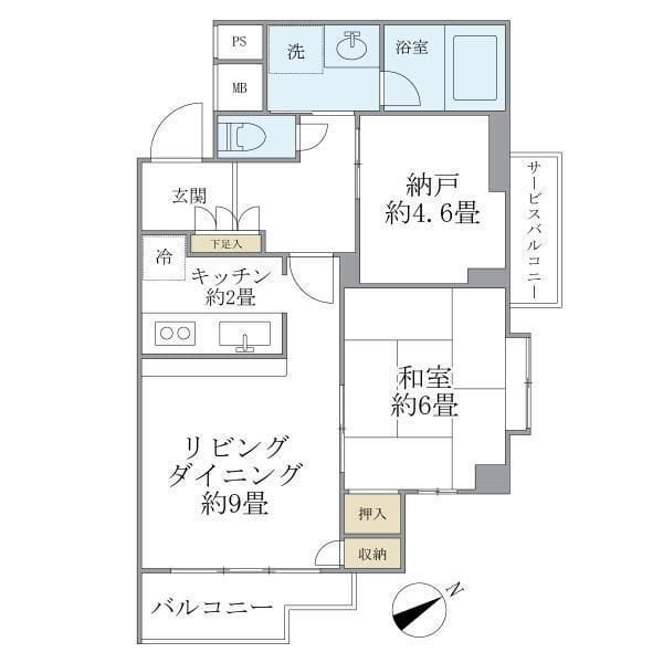 リエール若松町 203