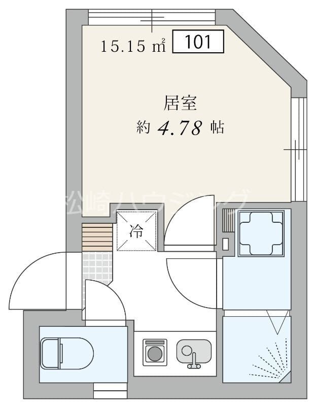 アプリコットハウス上高田 101